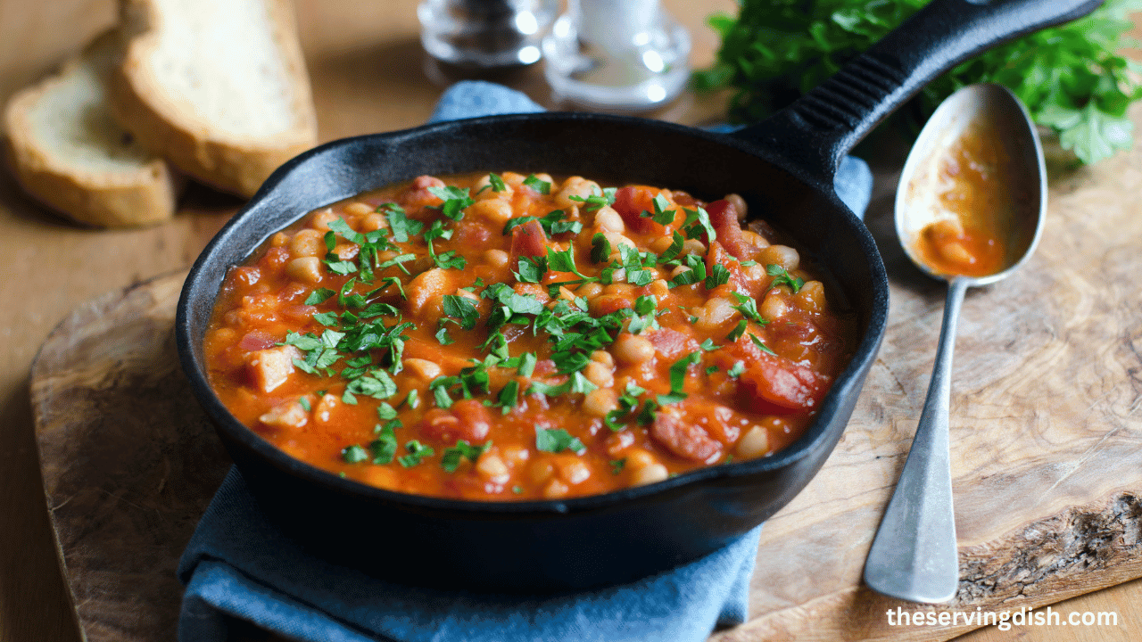 Spicy Baked Beans Recipe with Bacon